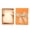 Orange, variant on Bowknot Watch Storage Box, Kraft Paper Gift Case with Pillow for Christmas Anniversary Birthday, 1 Watch Capacity, Black (2.8x3x3.9 inches / 7x7.5x10 cm)