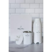 Babys Brew Portable Bottle Warmer, Travel Baby Bottle Warmer, (Warmer Set) White