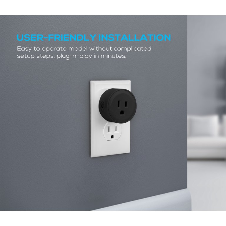 LITEdge Wifi Smart Plug, Smart Outlet, Only Supports 2.4GHz