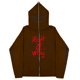 thumbnail image 1 of Sudaderas Y2K oscuras europeas y americanas para hombre y mujer, sudaderas con capucha, parejas góticas, Harajuku, talla grande, sudaderas con cremallera larga, 1 of 5