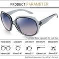 thumbnail image 6 of Joopin Polarized Sunglasses Womens Trendy Oversized Large Driving Sun Glasses Ladies UV Protective Big Sunnies Shades, 6 of 6