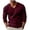 1-73Red407, variant on HAYIMI Men Solid Color V-Neck Knit Sweater Long Sleeve Ribbed Slim Fit Pullover Casual Fall Winter Tops Dailywear