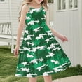 thumbnail image 4 of 11-12 Years Kid Camouflage Cotton Girls Dresses Summer Girl Clothes, 4 of 7