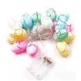 thumbnail image 1 of Pascua, Luces Led De Hadas, Luz De Cáscara De Huevo Agrietada, Cadena De Luces De Hadas Con Pilas Para Decoración De Fiesta En Casa De Pascua Cateissary HA045726-02, 1 of 6