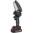 thumbnail image 3 of Bkn 6 Inch Mini Cordless Chainsaw Portable Handheld Electric Chainsaw with 2 Battery, Cordless Chain Saw with Security Lock for Tree Trimming, Wood Cutting, 3 of 12
