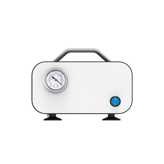 ATO Small Negative Pressure Oil Free Diaphragm Vacuum Pump 0.008MPa Electric Suction Pump 15L/min Portable for Laboratory