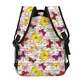 thumbnail image 4 of Pofeuu Butterflies and Vintage Print Backpack for Men and Women - Basic Bookbag Casual Daypack Backpacks for College Work Travel-One Size, 4 of 5