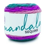 Lion Brand Yarn Mandala Sequins Alexandrite