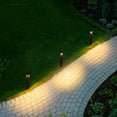 thumbnail image 4 of LEONLITE 12-Pack 5W LED Landscape Pathway Light, 12-24V Low Voltage Side Lit Path lights, IP65 Waterproof Yard Backyard Driveway Sidewalk Light, Die-Casted Aluminum, 3000K Warm White, 4 of 7
