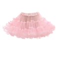 thumbnail image 4 of XEGLSBU Womens Skirts Fall Mini Women Petticoat Underskirt Swing Tutu Skirt Cute New Pink One Size, 4 of 4