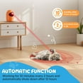 thumbnail image 4 of Cat Toy, Automatic Cat Laser Pointer Toy, Non-Handheld Rechargeable Interactive Cat Laser Toys for Indoor Cats with Timer & Speed Modes, Ideal for Cats Dogs Training and Exercise, 4 of 6