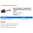 thumbnail image 2 of Ignition Distributor - Compatible with 1986 Oldsmobile Cutlass Ciera 2.8L V6 VIN W, 2 of 2