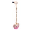 thumbnail image 4 of 1 Pc Alloy Love Heart Phone Plug Cover Dust-proof Novel Protective Plug, 4 of 7