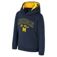 thumbnail image 2 of Toddler Colosseum Navy Michigan Wolverines Centauri Pullover Hoodie, 2 of 3