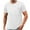 White, variant on ZhuoLiL Men's Shirts Casual Cotton Men's Round Neck Short Sleeved Short Sleeved Round Neck Top/Shirt
