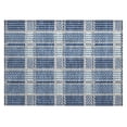 thumbnail image 2 of Addison Rugs Chantille Indoor/Outdoor Transitional Plaid Navy Washable Rectangle Rug, 1'8" x 2'6", 2 of 6