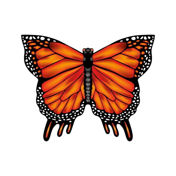 X Kites Butterfly 28 Inch Poly Kite - Amber