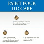 PRO EDGE by Linzer 1 Gallon Paint Can Lid with Sealable Nozzle
