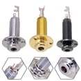 thumbnail image 4 of MYG Acoustic Electric Guitar Stereo End Pin Jacks Socket Plug 6.35mm 1/4 Inch Parts, 4 of 7