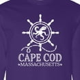 thumbnail image 4 of Inktastic Cape Cod Massachusetts Nautical Long Sleeve T-Shirt, 4 of 5