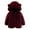 Wine, variant on JIUKE Infant Baby Clothes Winter Fleece Zip up Hoodies Jacket Newborn Boys Girls Thick Warm Ear Outwear Coat