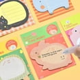 thumbnail image 5 of Notes Collantes, 8 Pcs Notes Collantes en Forme d'Animaux, Mini Notes Collantes, Notes Super Collantes, Coussinets Mémo Auto-Adhésifs pour Maison, Bureau, Cadeaux Étudiants, 5 of 5