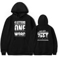 thumbnail image 2 of Jey USO Four Letters One Word Hoodies Women Men Casual Long Sleeve Sweatshirt Clothes, 2 of 3