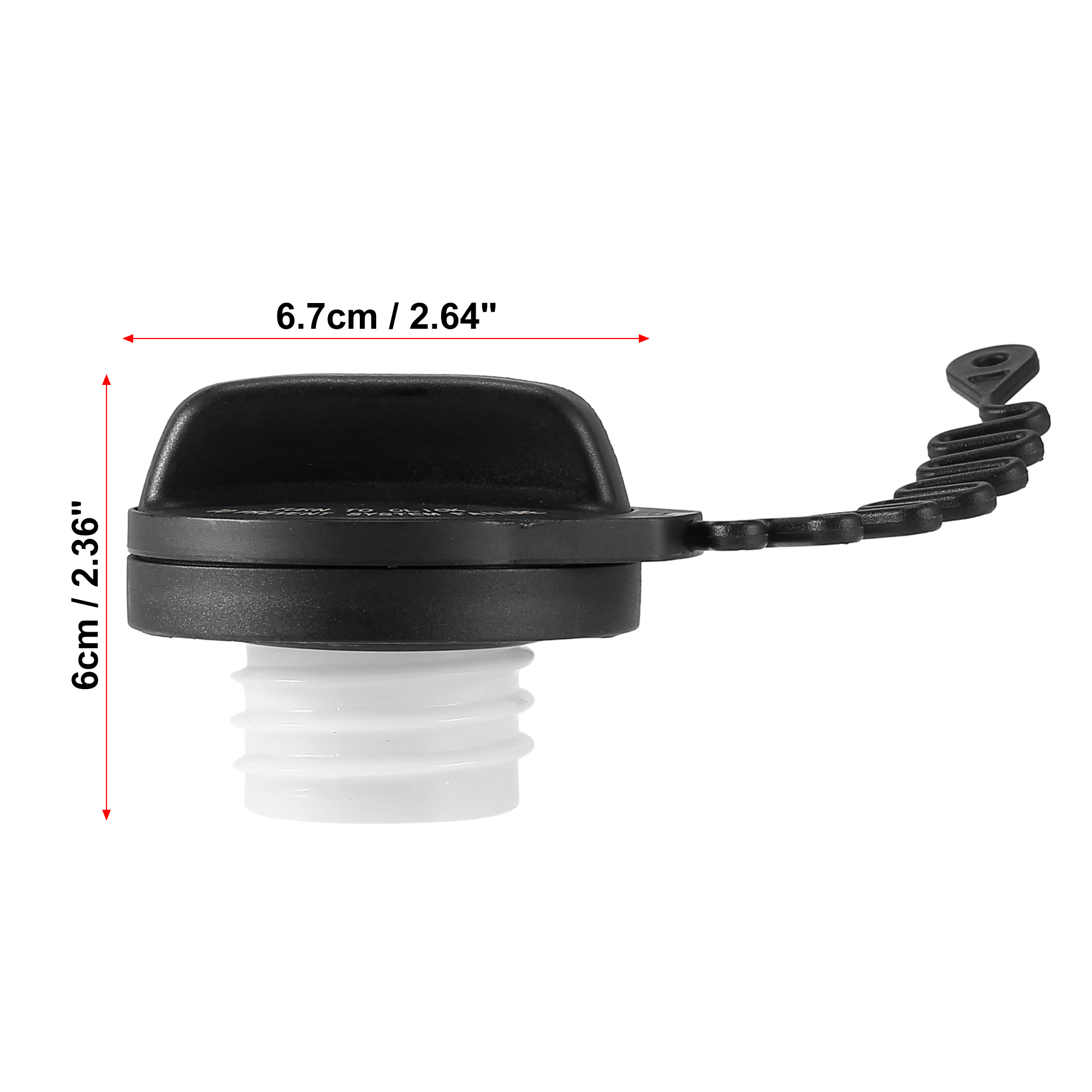 MOONSPORT Fuel Tank Cap Seal Gasket For Volvo – Replaces 30769237, 31392044 – Fits S60, S70, S80, XC90, Trucks