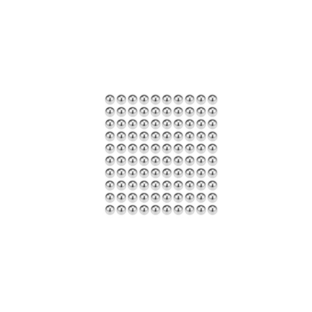 Unique Bargains Boules de Roulement 0.5mm, Acier Inoxydable 304 Boules de Précision G100 Lot de 1000