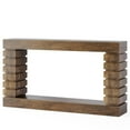 thumbnail image 3 of Barara King Console Table, Entryway Table, Console Sofa Table, Display Shelf,70.8" Console Table, Wood Rectangular Sofa Table,Brown, 3 of 4