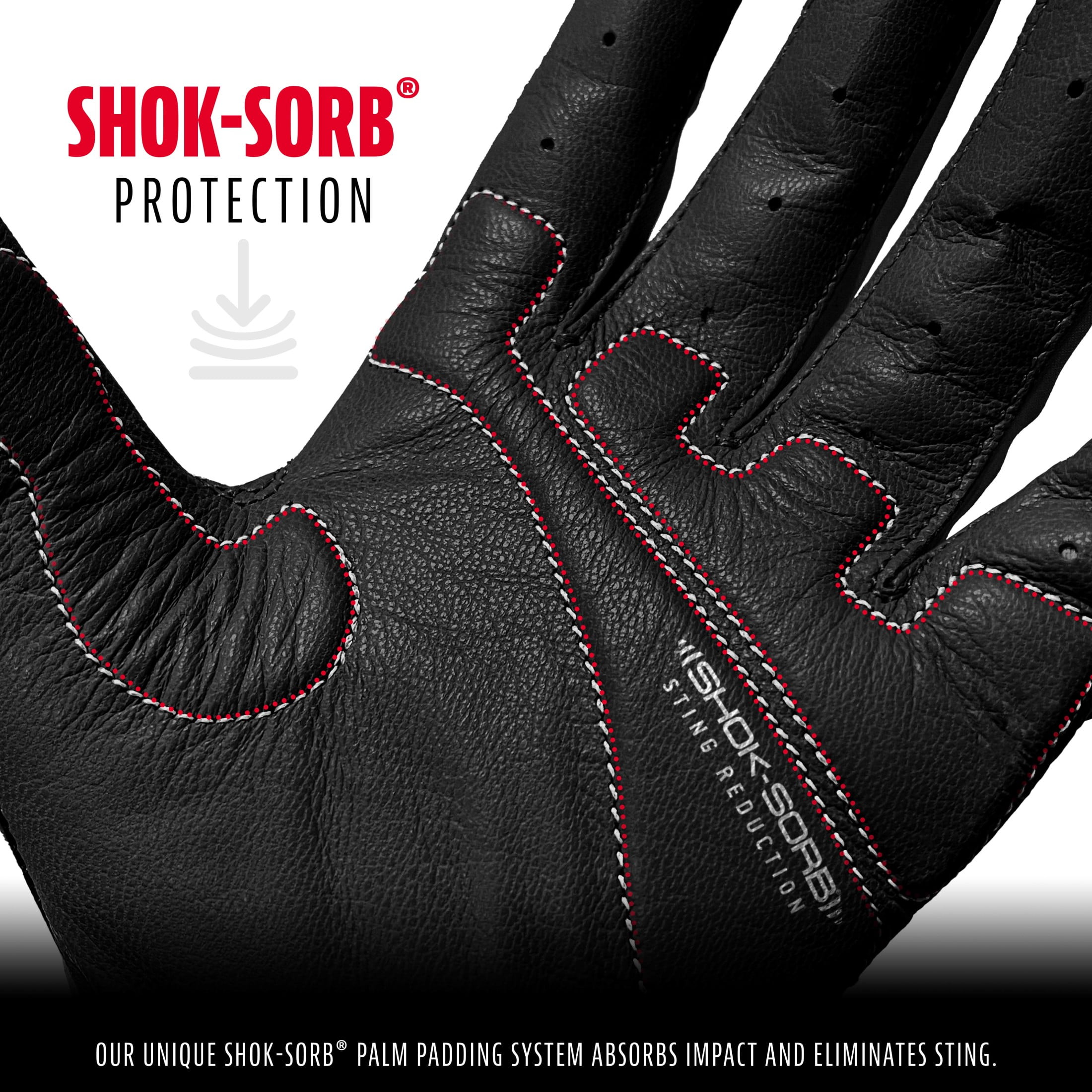 Franklin Sports MLB Shok-Sorb X Gants de frappeurs pour