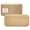 5 x 10, variant on Verdelife 50 Count Disposable Paper Plates Wooden Grain Rectangular Compostable Dessert Tray Oil-proof for Party Family Restaurant