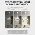 thumbnail image 2 of Ceiling Fan with Light Modern with Remote Control Smart LED Dimmable Lighting Indoor Low Profile Ceiling Fan Flush Mount, 2 of 13
