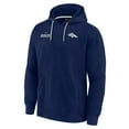 thumbnail image 2 of Unisex Fanatics Navy Denver Broncos Elements Super Soft Fleece Pullover Hoodie, 2 of 3