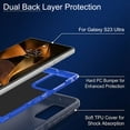 thumbnail image 2 of For Samsung Galaxy S23 Ultra Case Cover 3 in 1 Layers Rugged Heavy Duty Shockproof 6.8'' Black, 2 of 6