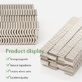 thumbnail image 3 of Azulejos De Motor Imán de motor 4WD Baldosas magnéticas NdFeB galvanizadas para motor tipo 130 (6 piezas 2 mm), 3 of 8