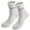 Gray, variant on 2 Pairs Womens Super Thick Wool Socks Soft Thermal Comfort Casual Crew Warm Winter Socks, Pink