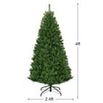 thumbnail image 2 of Gymax 4' Pre-Lit Artificial Christmas Tree Premium Hinged w/ 100 LED Lights & Stand, 2 of 8