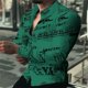 thumbnail image 1 of Camisa deportiva informal de moda para hombre, suave y cómoda, diseño de diseñador con patrón HD, nuevas camisetas para hombre, oferta especial 2024, 1 of 6