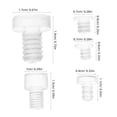 thumbnail image 2 of CTIRCHIU Transparent PVC Cabinet Bumpers Quiet Design Anti Collision Pads for Doors 50Pcs, 2 of 8