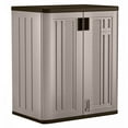 thumbnail image 3 of Suncast 9 Cu Ft Heavy Duty Resin Garage Base Storage Cabinet, Platinum (2 Pack), 3 of 6