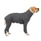 thumbnail image 3 of Greeniant Traje de recuperación de perro de nailon, tela transpirable, protección artesanal exquisita, costuras finas para interior Ropa para mascotas Gris profundo S, 3 of 6