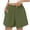 Green, variant on Womens Cargo Pants Women Flare Cigarette - Zip Fly Business Black XXL