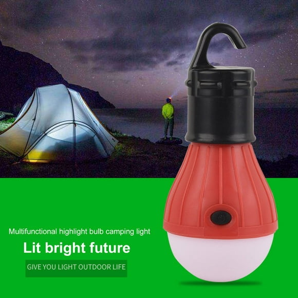 5 PACKS Mini Lanterne Tente Lumière LED Lampe de Camping de Secours Crochet Lampe de Poche