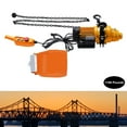 thumbnail image 3 of 1/2Ton 1300W Electric Chain Hoist 1100Lb 13Ft Lifting Chain Hoist w/Wired Remote Control, 3 of 19