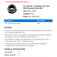 thumbnail image 2 of CV Joint Nut - Compatible with 1995 - 2020 Chevy Tahoe 4WD 1996 1997 1998 1999 2000 2001 2002 2003 2004 2005 2006 2007 2008 2009 2010 2011 2012 2013 2014 2015 2016 2017 2018 2019, 2 of 2