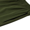 thumbnail image 6 of Afdoent Casual Pants For Men Summer Fashion Casual Sports Shorts Breathable Solid Color Pants Relaxed Fit, 6 of 7