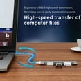thumbnail image 5 of Feylan 4Port USB 3.0 Hub USB Hub High Speed type c Splitter 5Gbps For PC Computer Accessories Multiport HUB 4 USB 3.0 2.0 Ports, 5 of 6