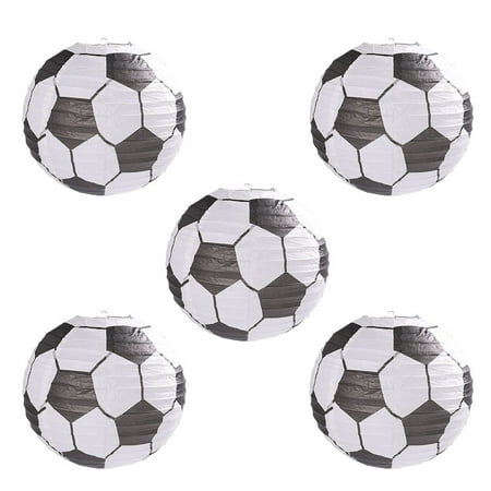 Raindrops 5 PCS Front Door Decoration Bells Scene Soccer Lantern Child