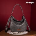 thumbnail image 3 of Bolso Hobo Wrangler WG129-1022GY para mujer en piel vegana, 3 of 6